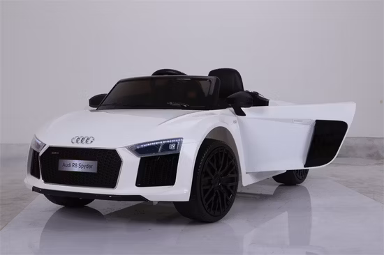 Passeio elétrico infantil Audi R8 licenciado 6V em brinquedo de carro